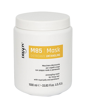 Dikson Mask Districante M85 - Маска для облегчения расчёсывания пушистых волос с маточным молочком и пантенолом 1000 мл - hairs-russia.ru